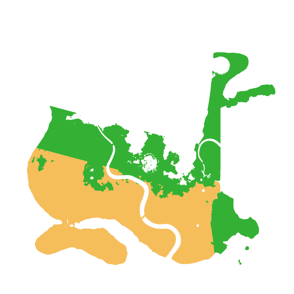 Biome Rust Map: Procedural Map, Size: 3000, Seed: 1109705063