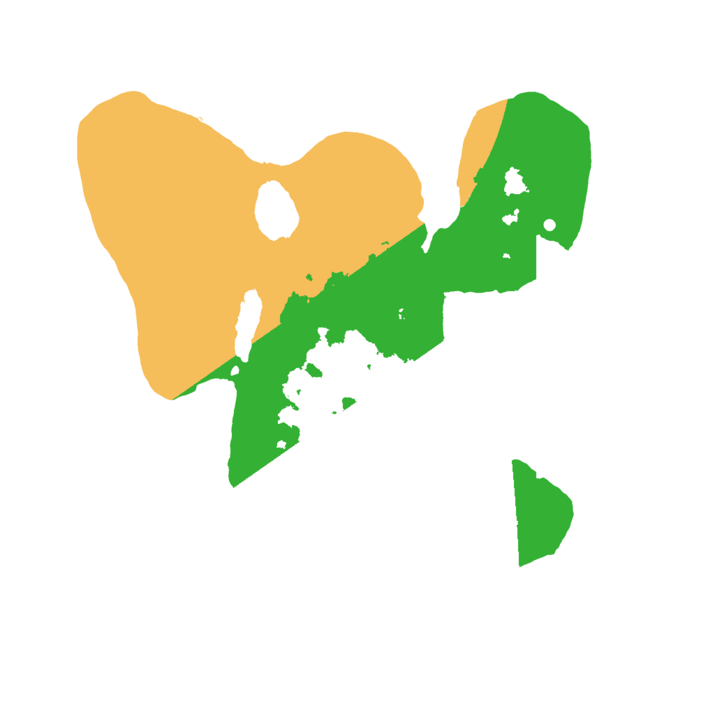Biome Rust Map: Procedural Map, Size: 1800, Seed: 946343853