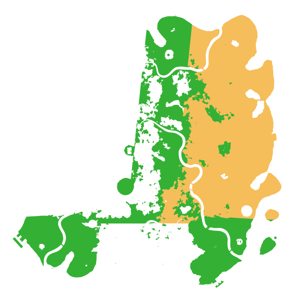 Biome Rust Map: Procedural Map, Size: 4750, Seed: 673650488