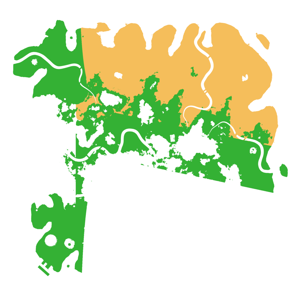 Biome Rust Map: Procedural Map, Size: 4500, Seed: 937560640