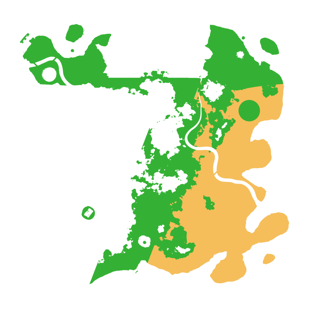 Biome Rust Map: Procedural Map, Size: 3850, Seed: 352165132