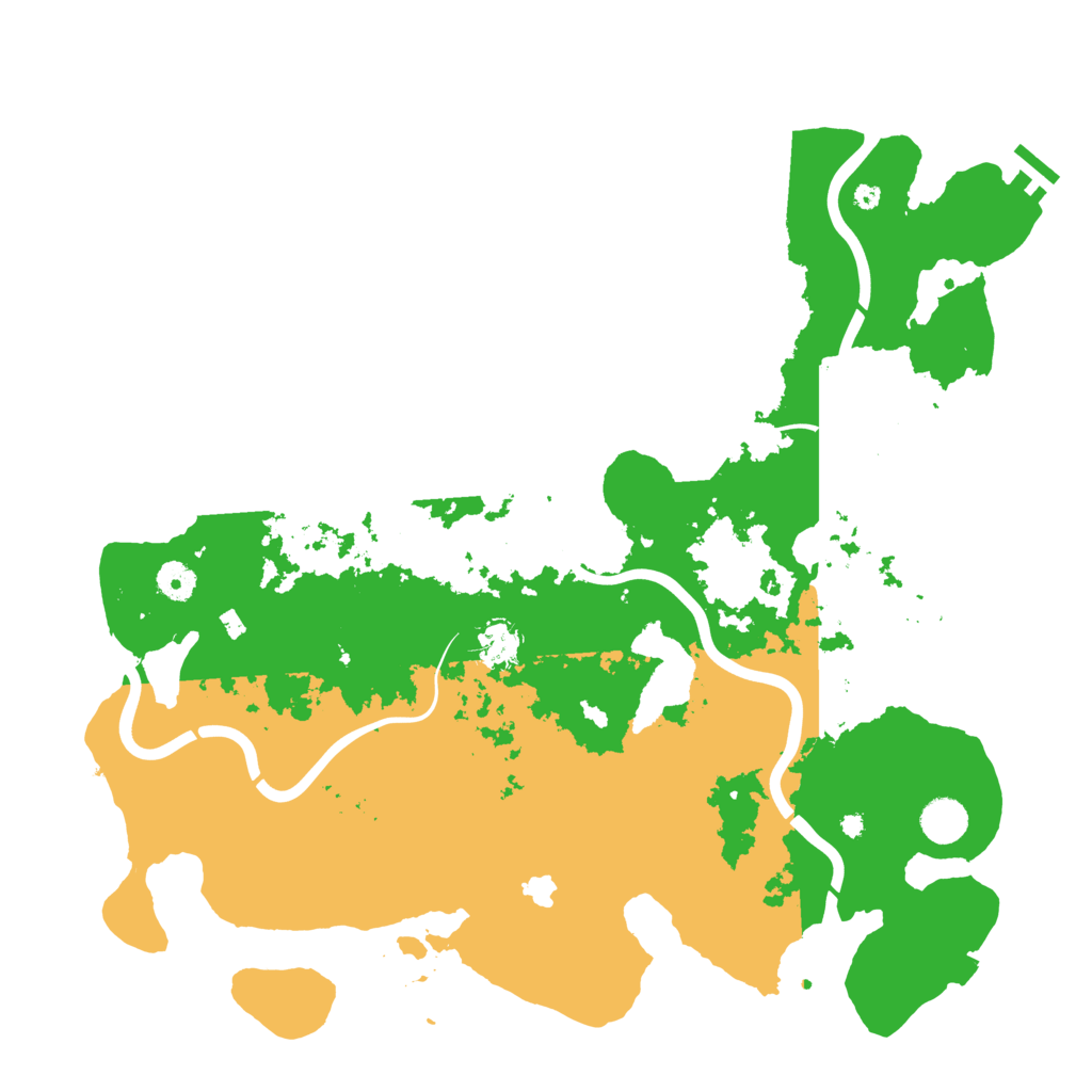 Biome Rust Map: Procedural Map, Size: 4250, Seed: 515425972