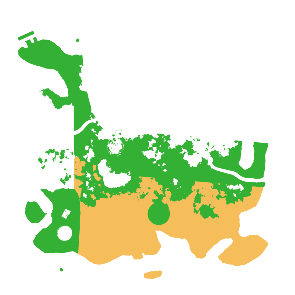 Biome Rust Map: Procedural Map, Size: 3500, Seed: 789654
