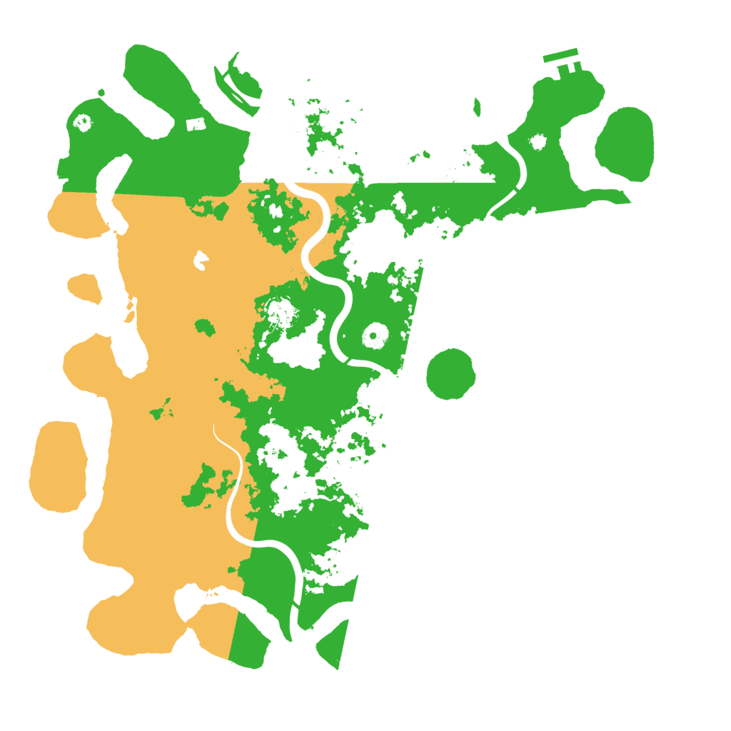 Biome Rust Map: Procedural Map, Size: 4200, Seed: 482200358