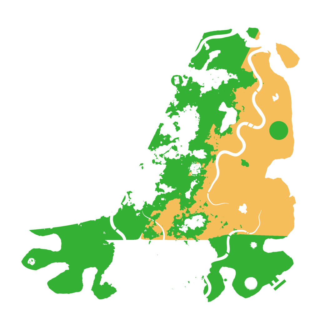 Biome Rust Map: Procedural Map, Size: 4500, Seed: 515774780