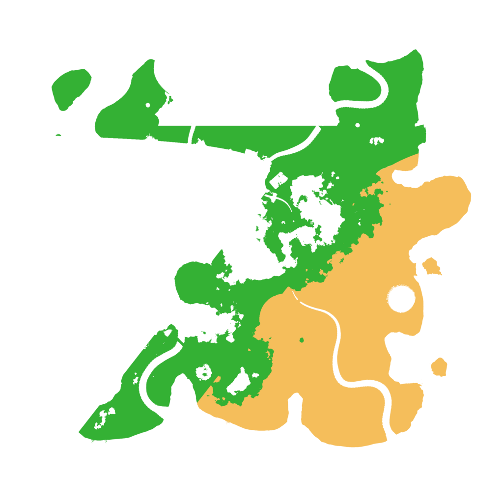 Biome Rust Map: Procedural Map, Size: 3250, Seed: 1276586761