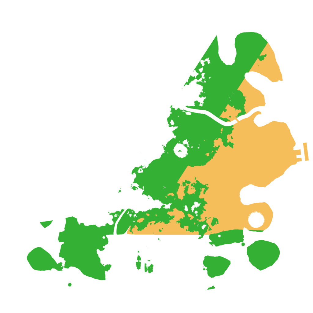 Biome Rust Map: Procedural Map, Size: 3500, Seed: 1430487730