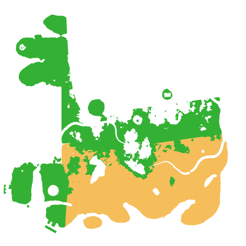 Biome Rust Map: Procedural Map, Size: 4000, Seed: 166246424