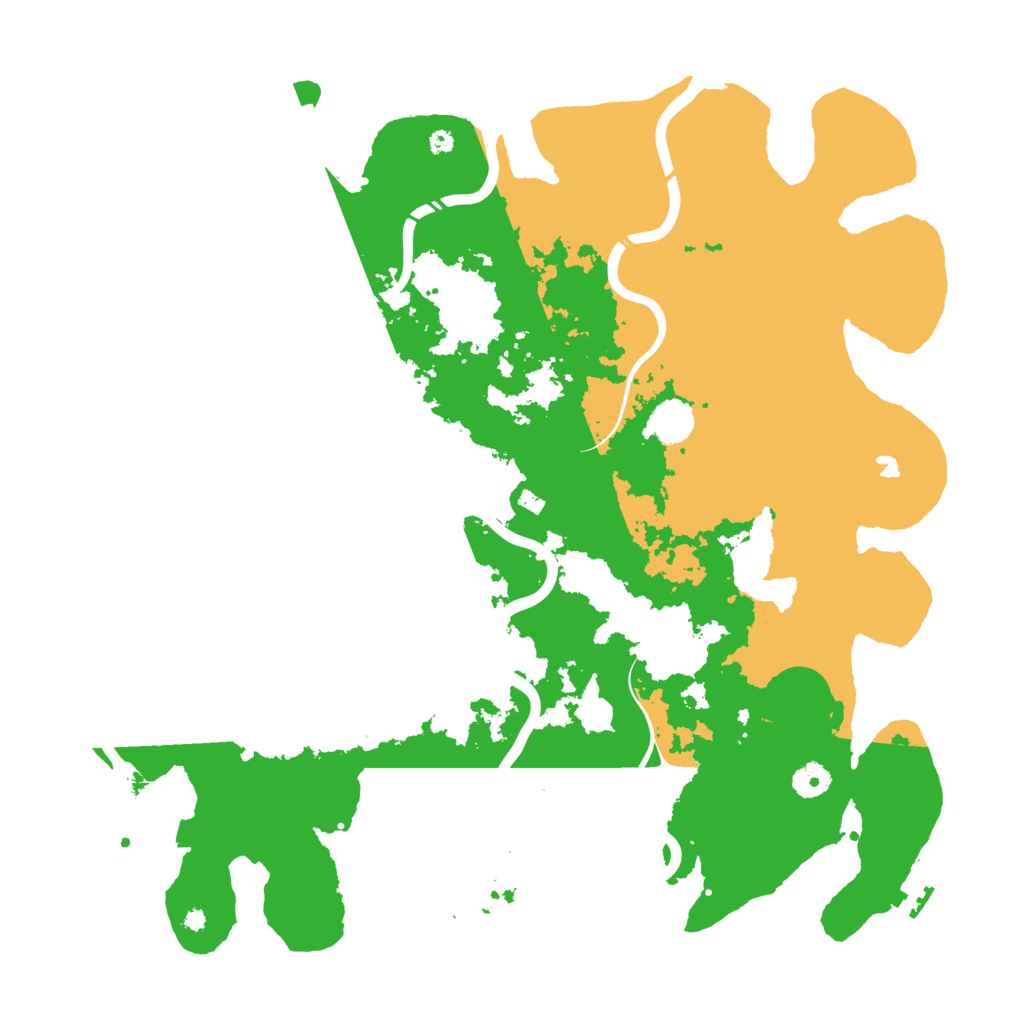 Biome Rust Map: Procedural Map, Size: 4250, Seed: 178454627