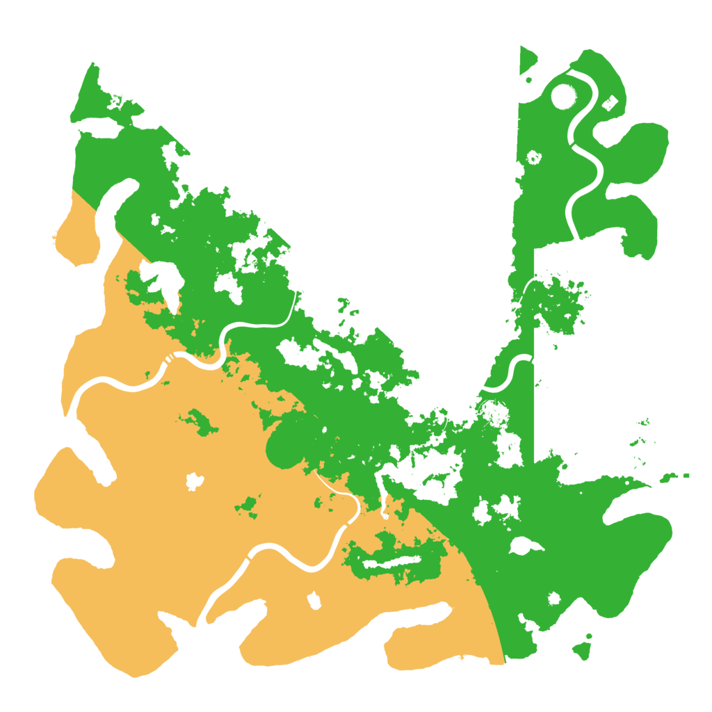 Biome Rust Map: Procedural Map, Size: 5000, Seed: 2026112