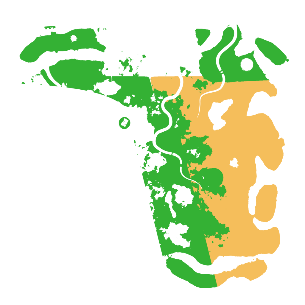 Biome Rust Map: Procedural Map, Size: 4250, Seed: 20981