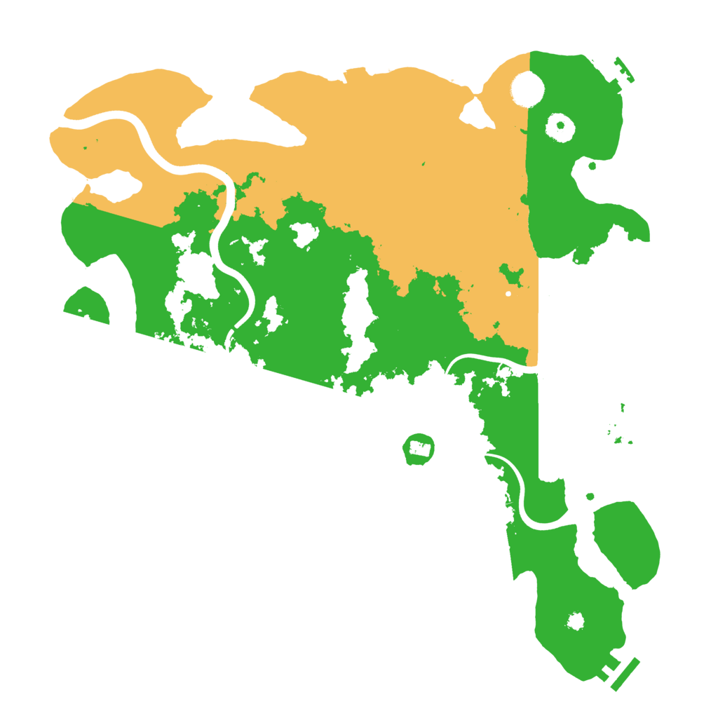 Biome Rust Map: Procedural Map, Size: 3750, Seed: 233998163