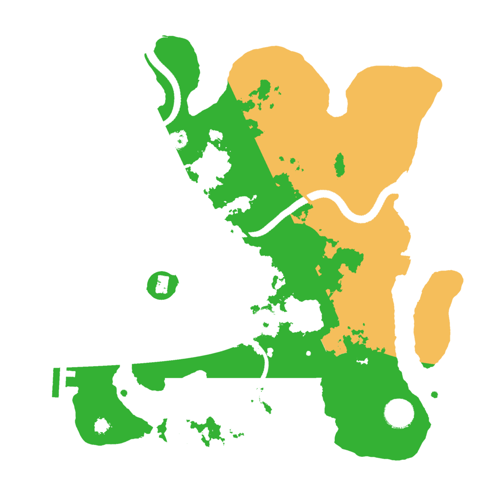 Biome Rust Map: Procedural Map, Size: 3000, Seed: 753022341