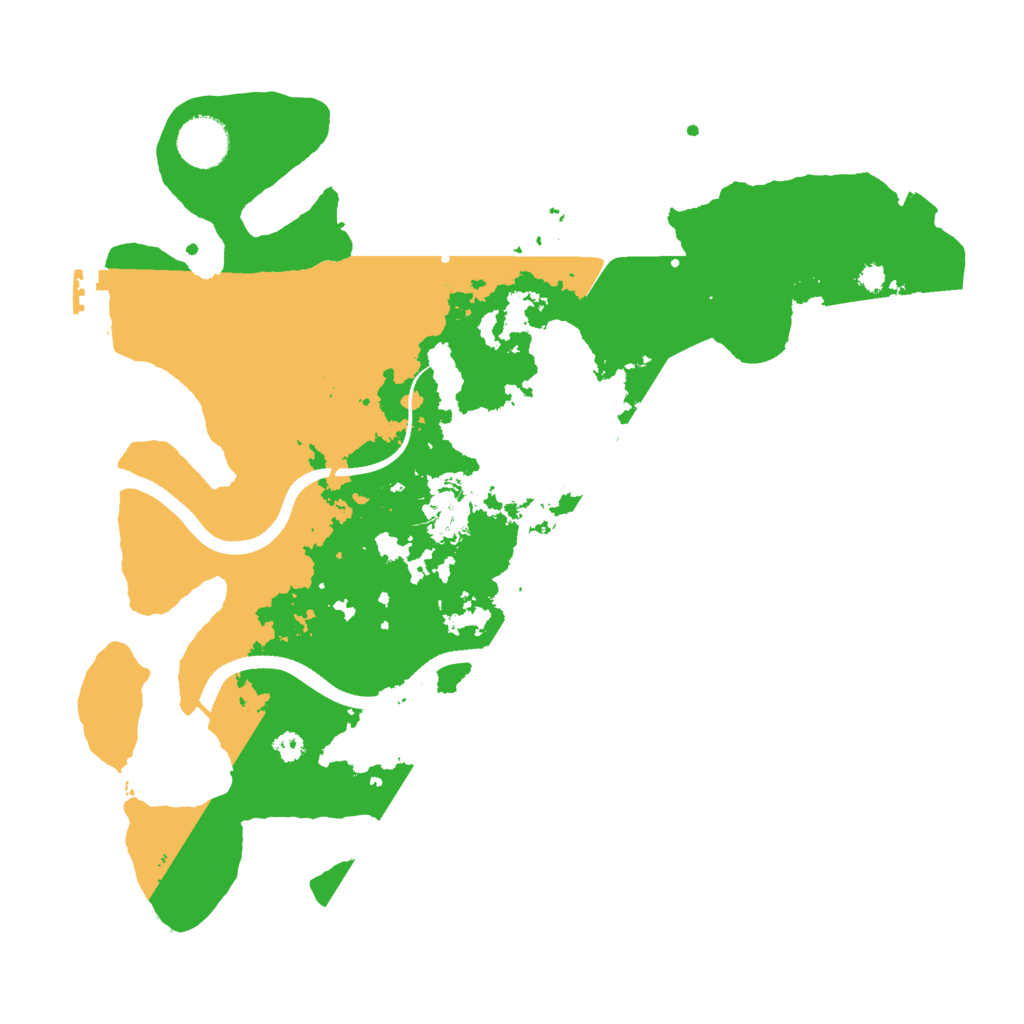 Biome Rust Map: Procedural Map, Size: 3500, Seed: 2146974359
