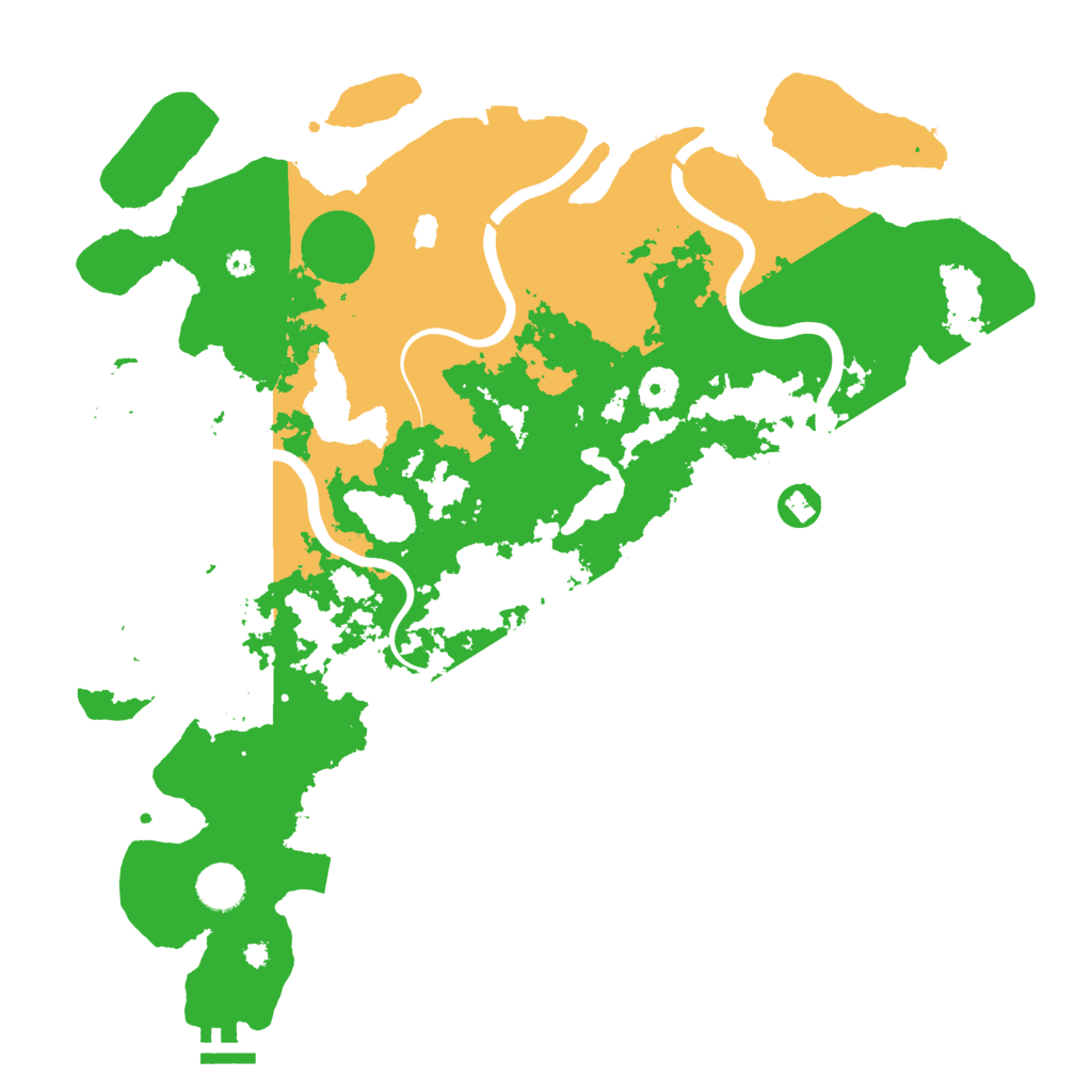 Biome Rust Map: Procedural Map, Size: 4000, Seed: 305153929