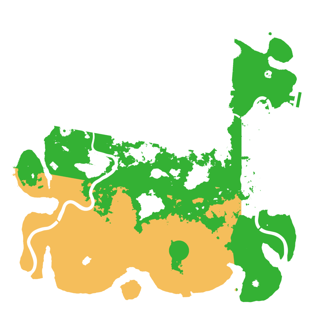 Biome Rust Map: Procedural Map, Size: 4250, Seed: 1116925173