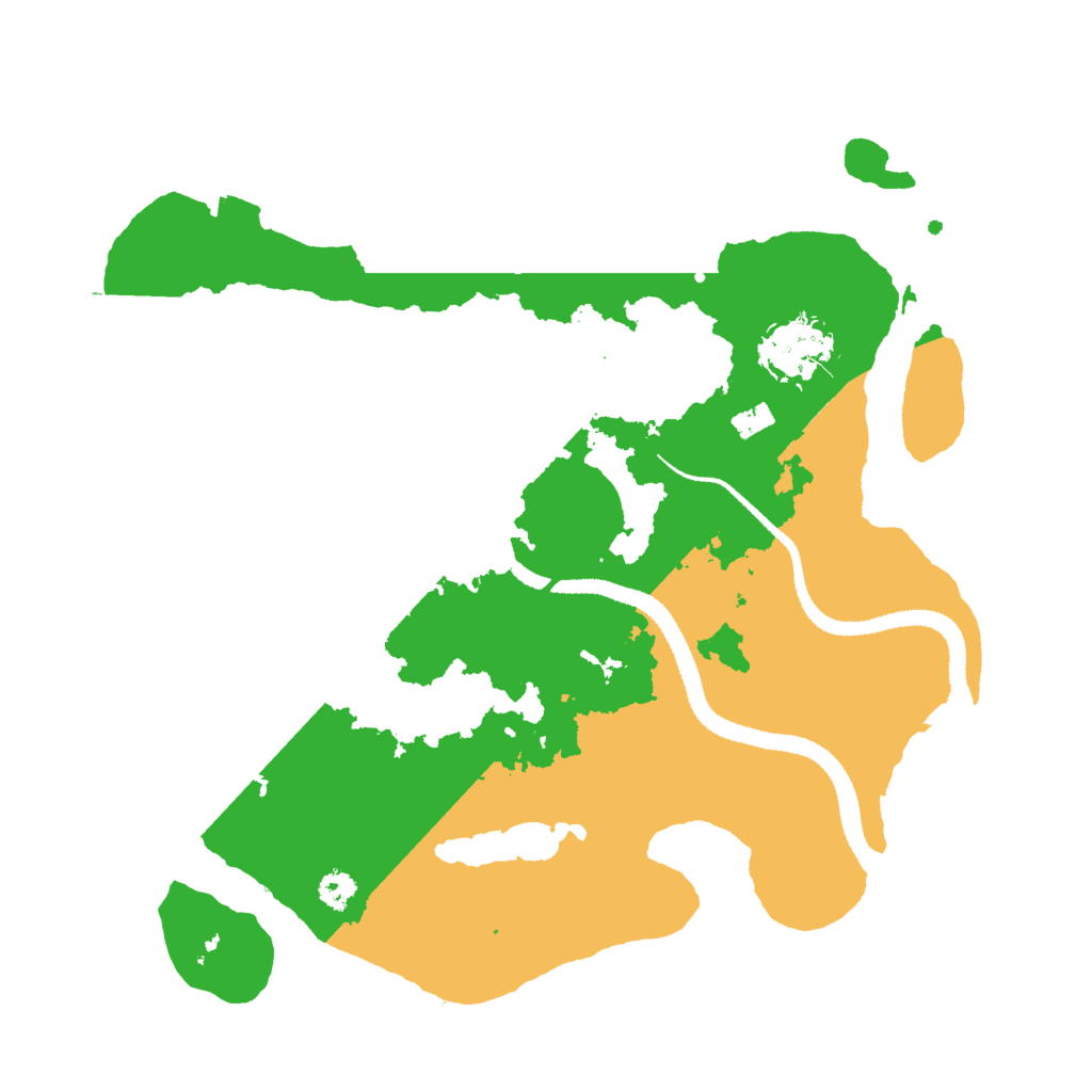 Biome Rust Map: Procedural Map, Size: 3000, Seed: 9794
