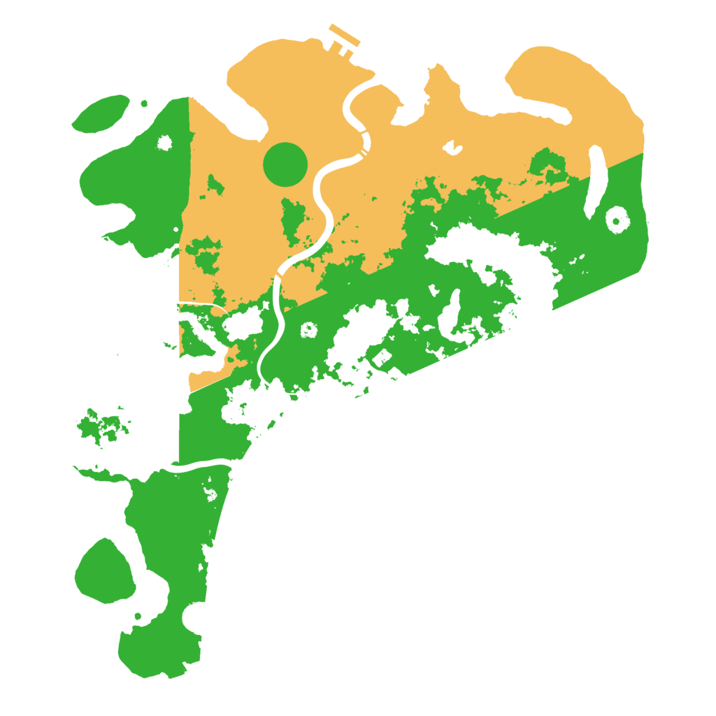 Biome Rust Map: Procedural Map, Size: 4250, Seed: 725881739