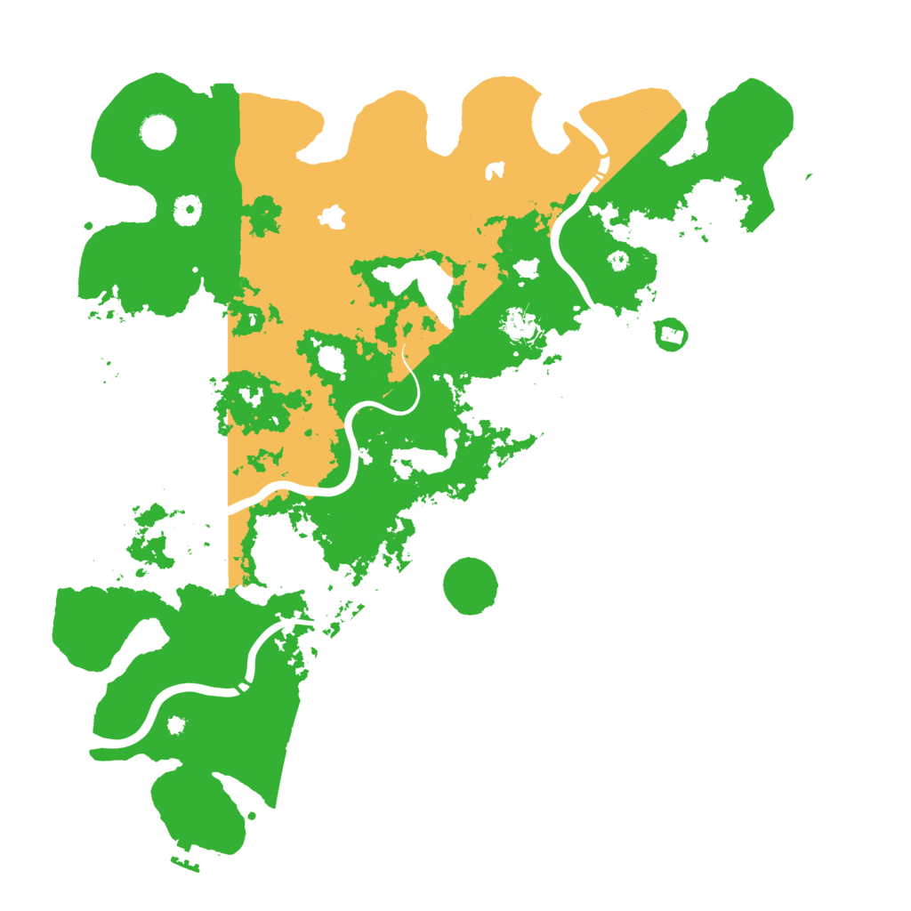 Biome Rust Map: Procedural Map, Size: 4500, Seed: 2079838730