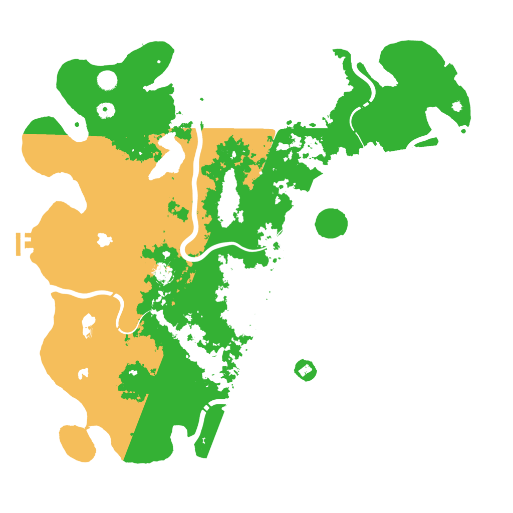 Biome Rust Map: Procedural Map, Size: 4500, Seed: 1213498363
