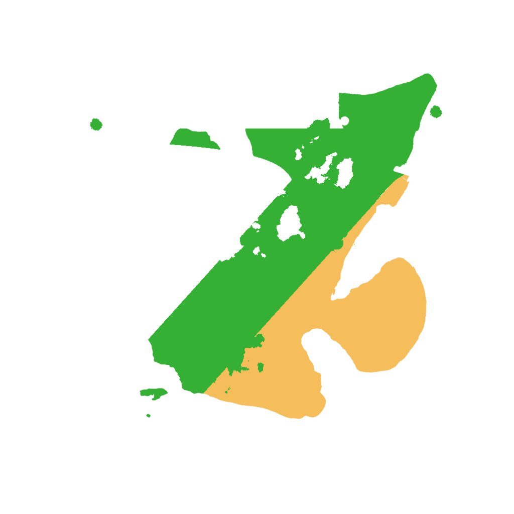 Biome Rust Map: Procedural Map, Size: 1750, Seed: 48535