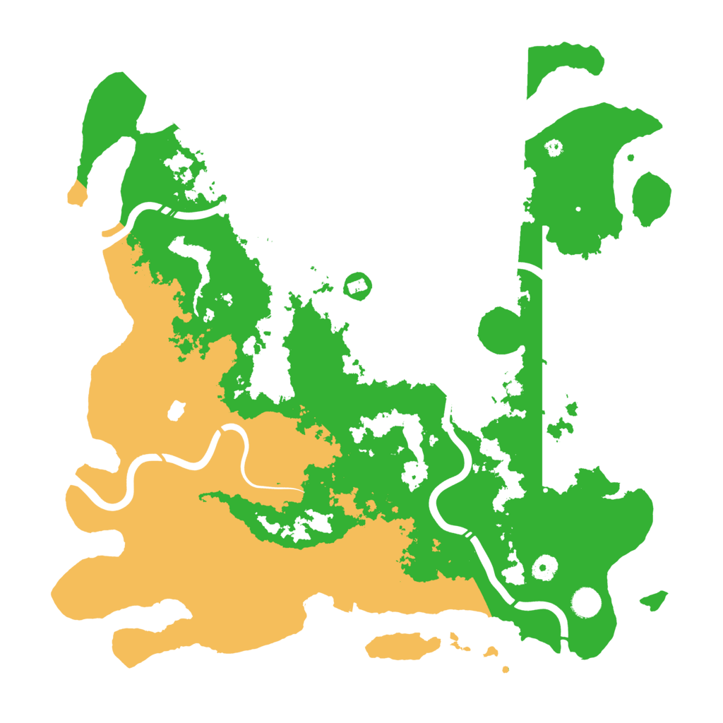Biome Rust Map: Procedural Map, Size: 4250, Seed: 934713437