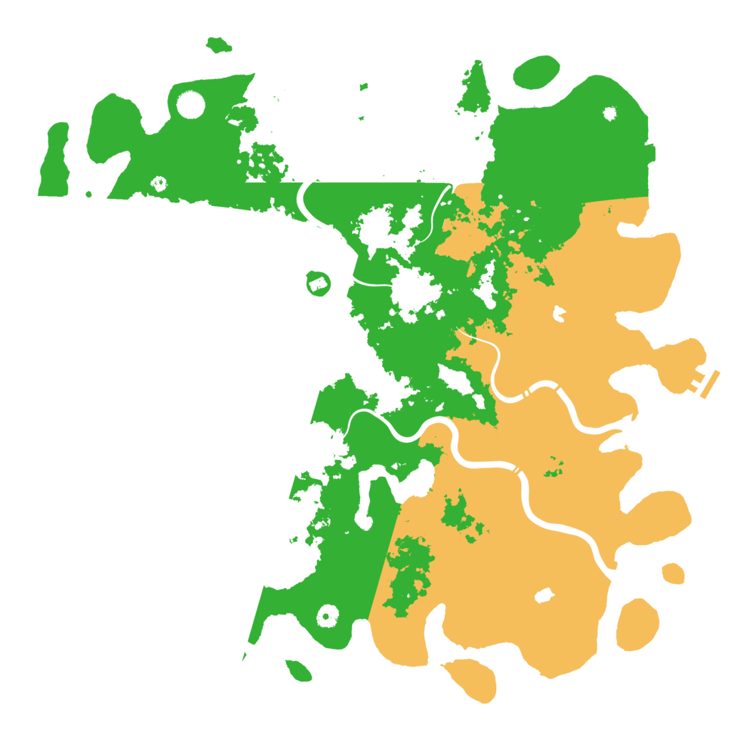 Biome Rust Map: Procedural Map, Size: 4800, Seed: 2103044469