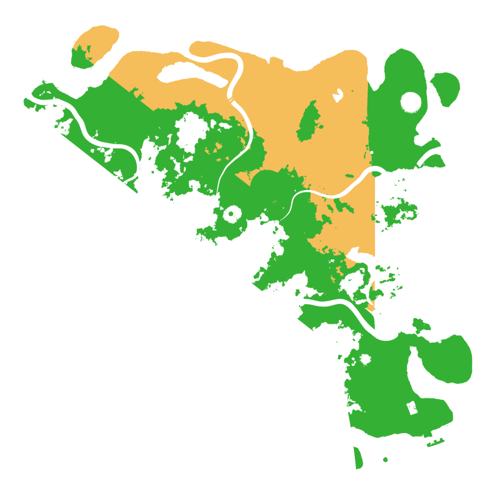 Biome Rust Map: Procedural Map, Size: 4250, Seed: 1391596106