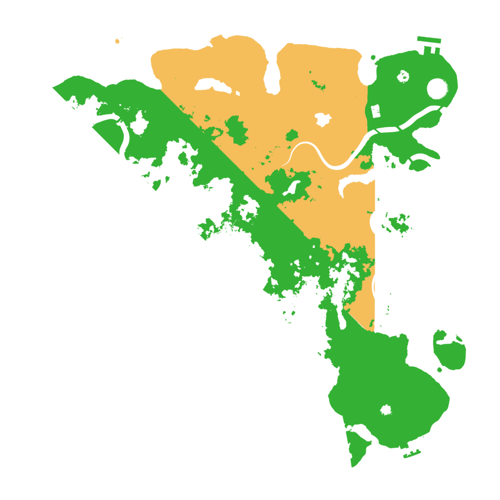 Biome Rust Map: Procedural Map, Size: 4250, Seed: 293945492