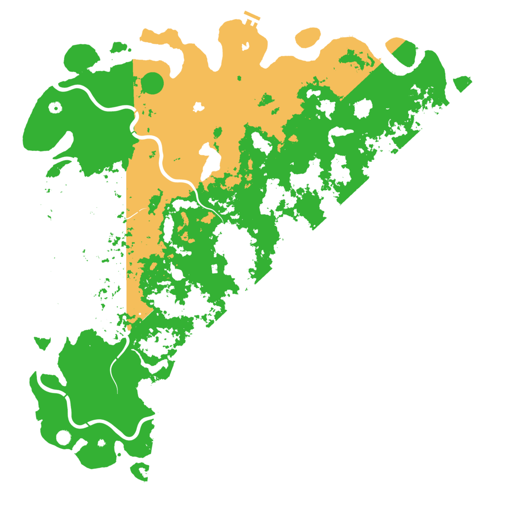 Biome Rust Map: Procedural Map, Size: 6000, Seed: 2117098580