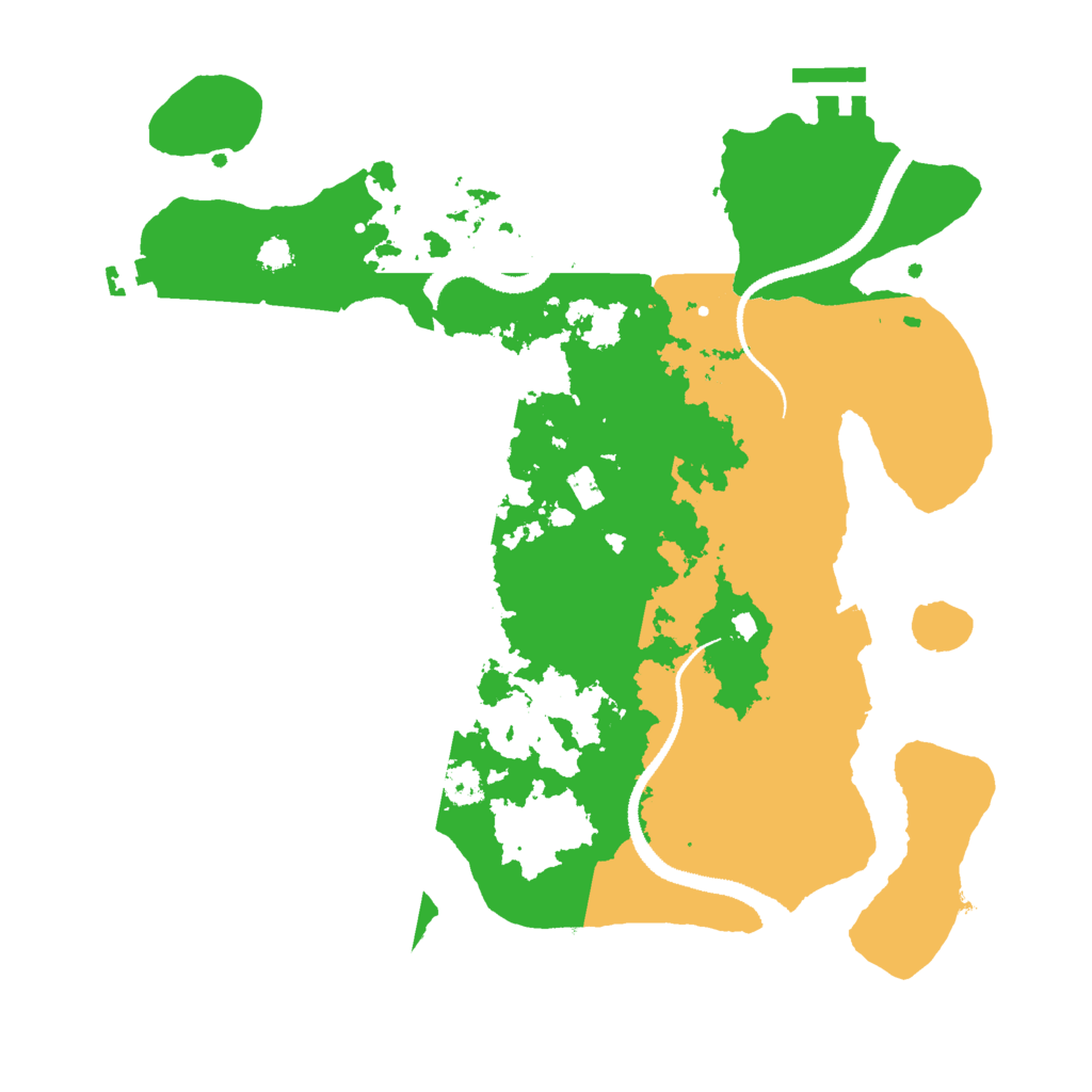 Biome Rust Map: Procedural Map, Size: 3000, Seed: 7142020