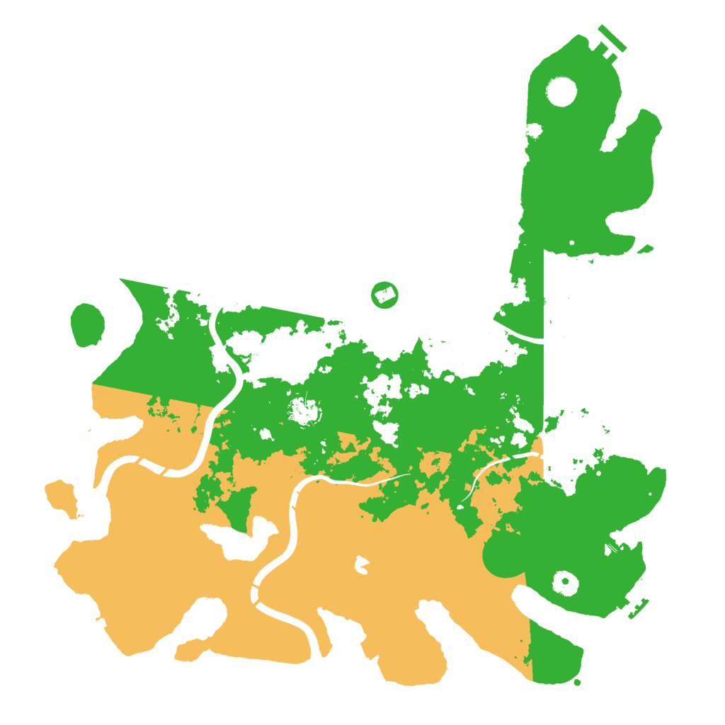 Biome Rust Map: Procedural Map, Size: 4250, Seed: 1917552074