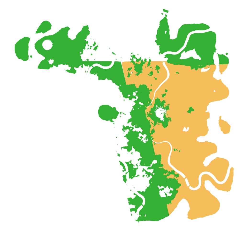 Biome Rust Map: Procedural Map, Size: 4250, Seed: 206453144