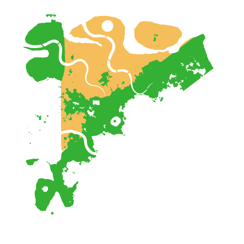 Biome Rust Map: Procedural Map, Size: 3750, Seed: 204040039