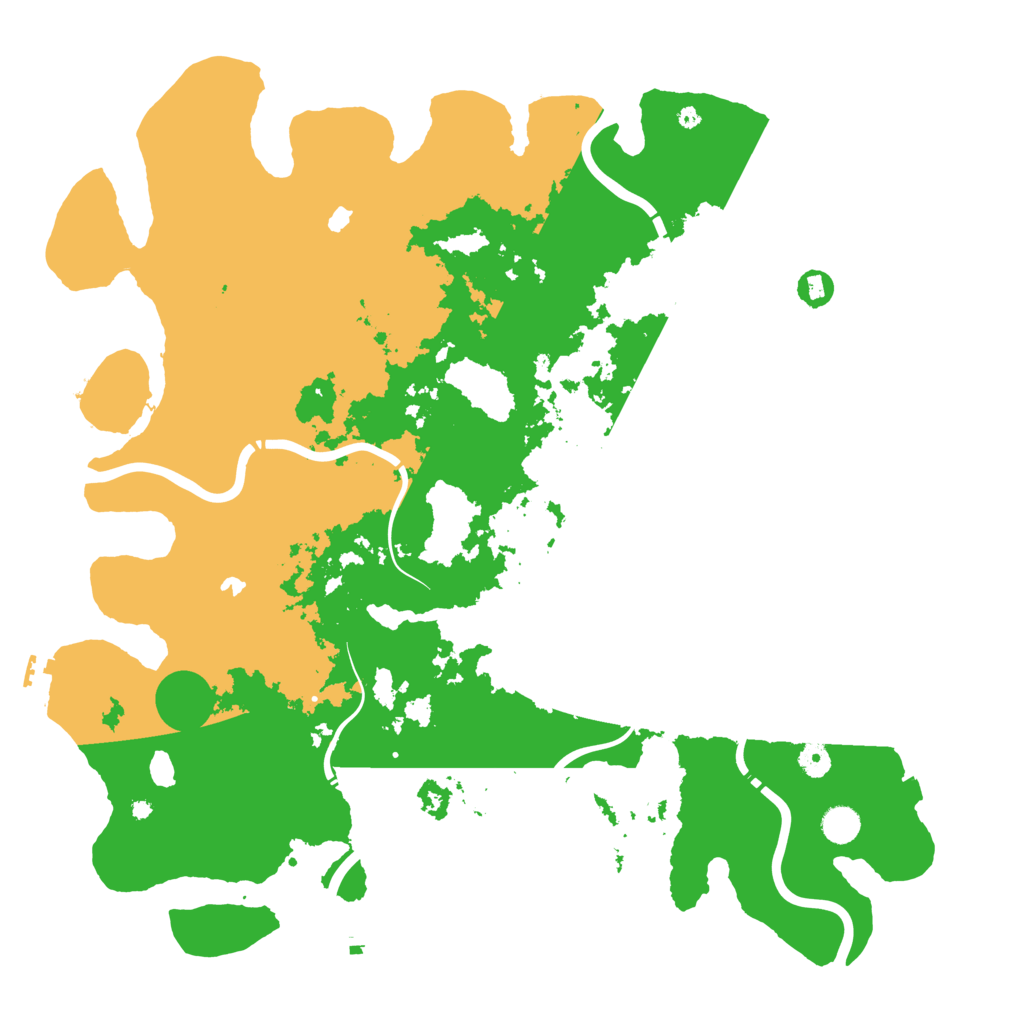 Biome Rust Map: Procedural Map, Size: 4750, Seed: 696969