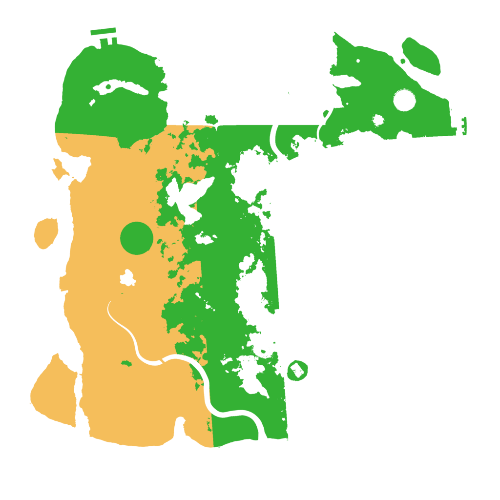 Biome Rust Map: Procedural Map, Size: 4000, Seed: 1642262392