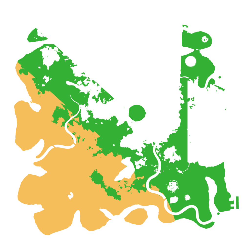 Biome Rust Map: Procedural Map, Size: 4050, Seed: 1129158379