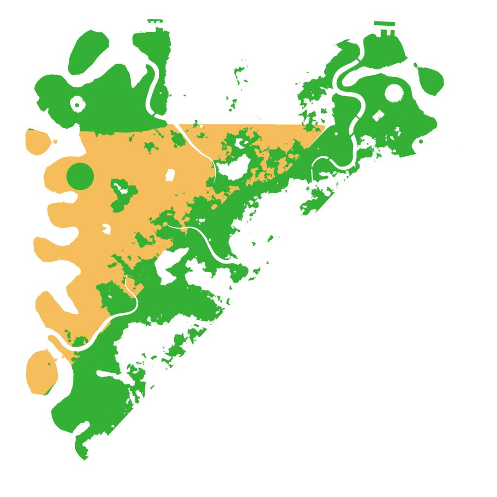 Biome Rust Map: Procedural Map, Size: 4800, Seed: 1540273153