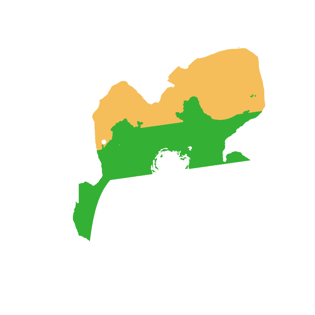 Biome Rust Map: Procedural Map, Size: 2000, Seed: 405857684