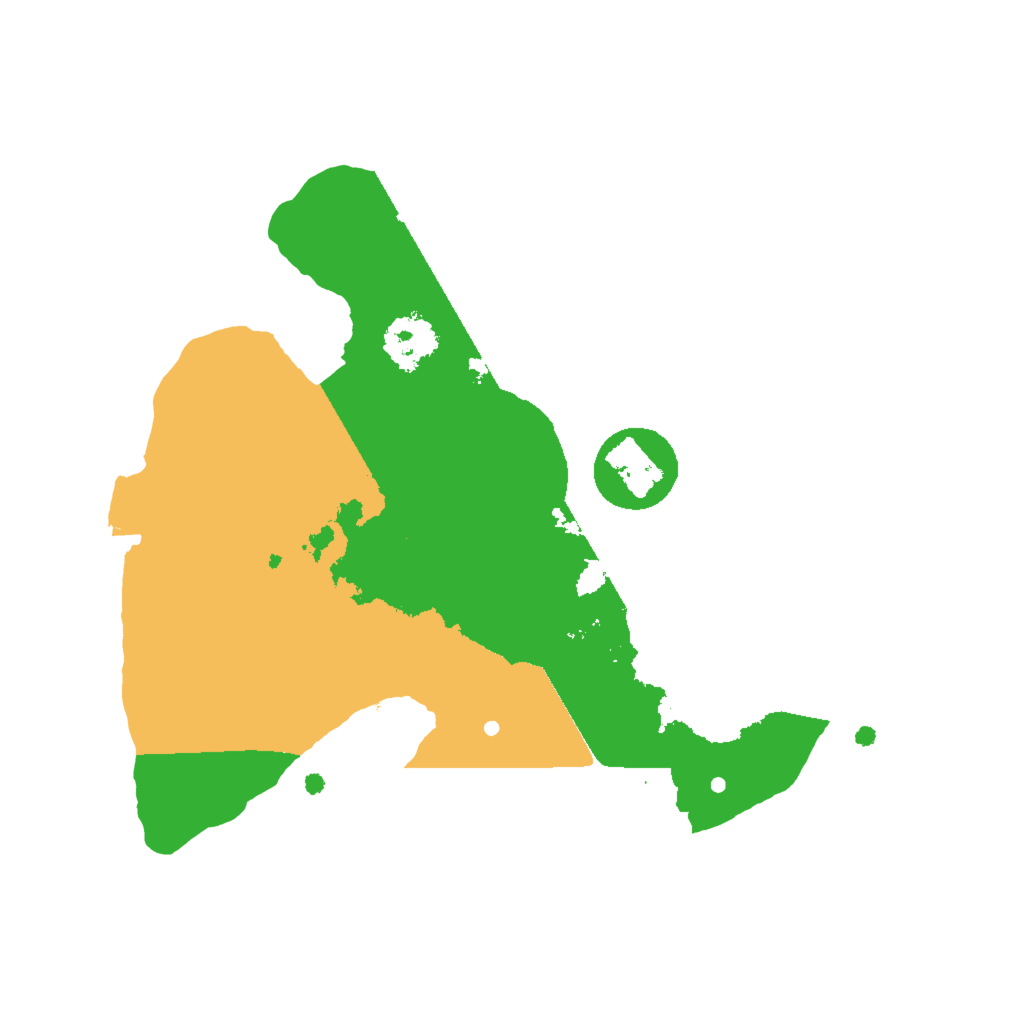 Biome Rust Map: Procedural Map, Size: 2000, Seed: 1656129306