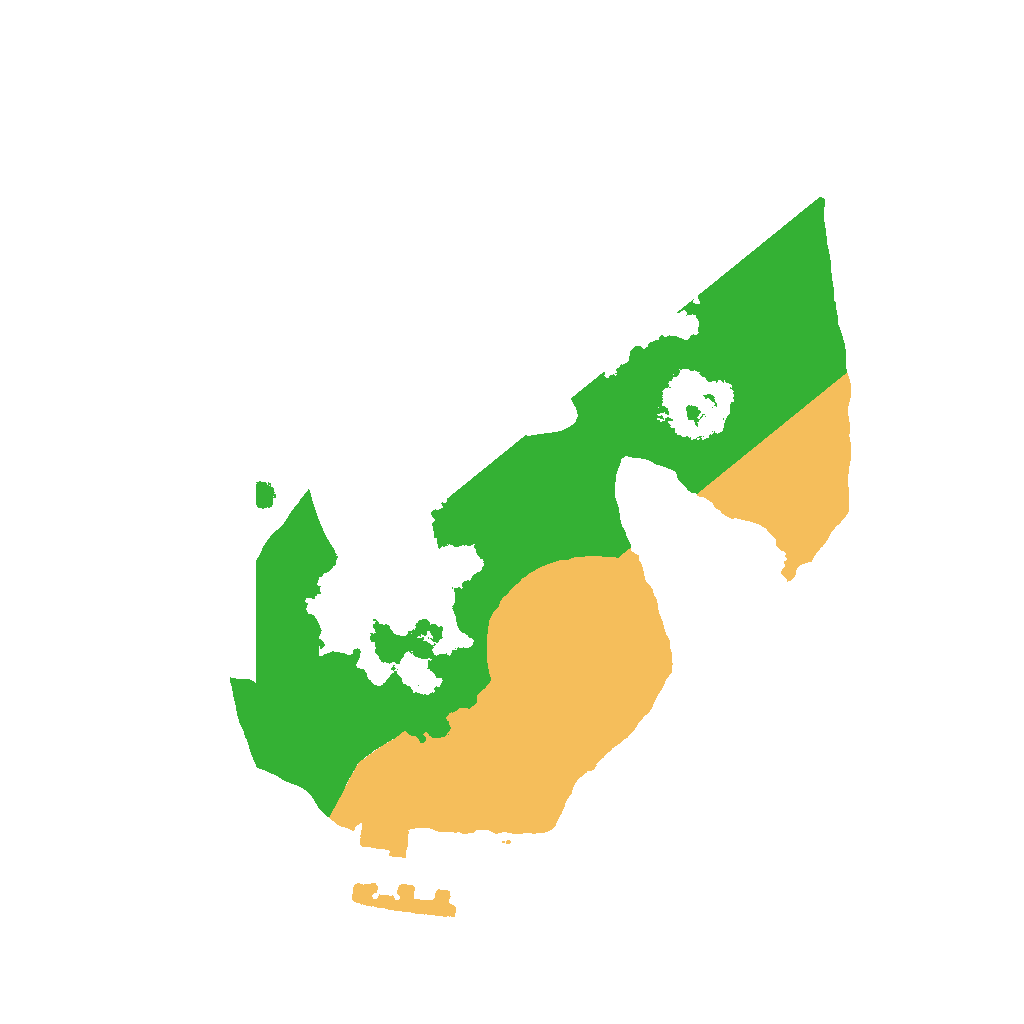 Biome Rust Map: Procedural Map, Size: 1500, Seed: 361533402
