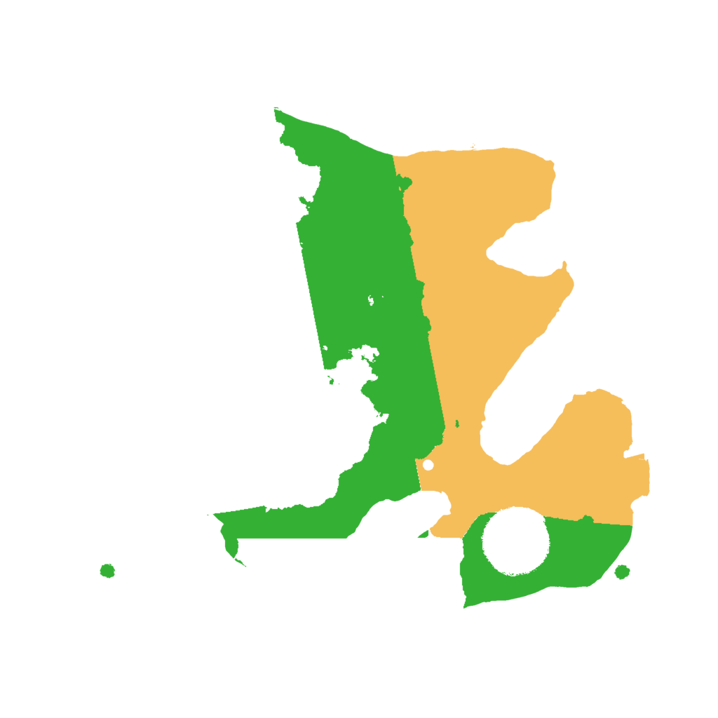 Biome Rust Map: Procedural Map, Size: 2000, Seed: 1436046818
