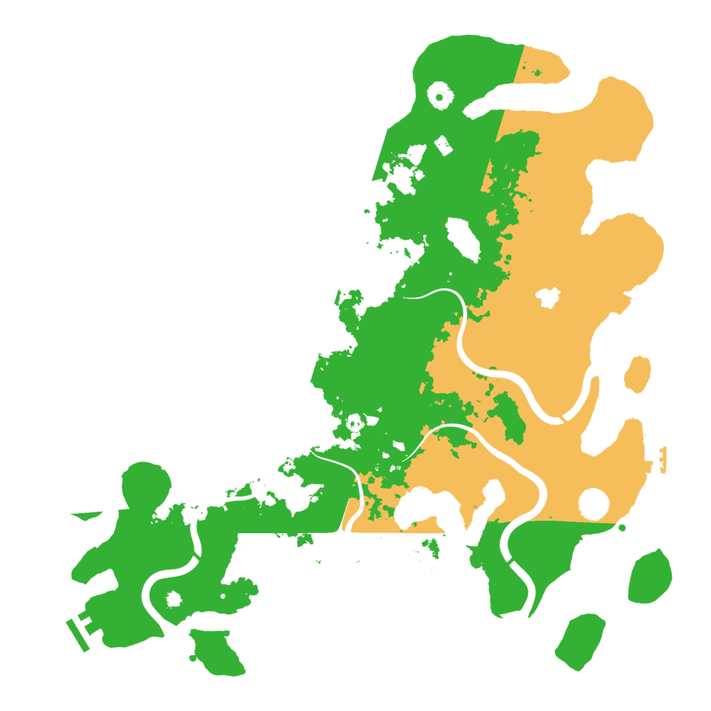 Biome Rust Map: Procedural Map, Size: 4050, Seed: 897515056