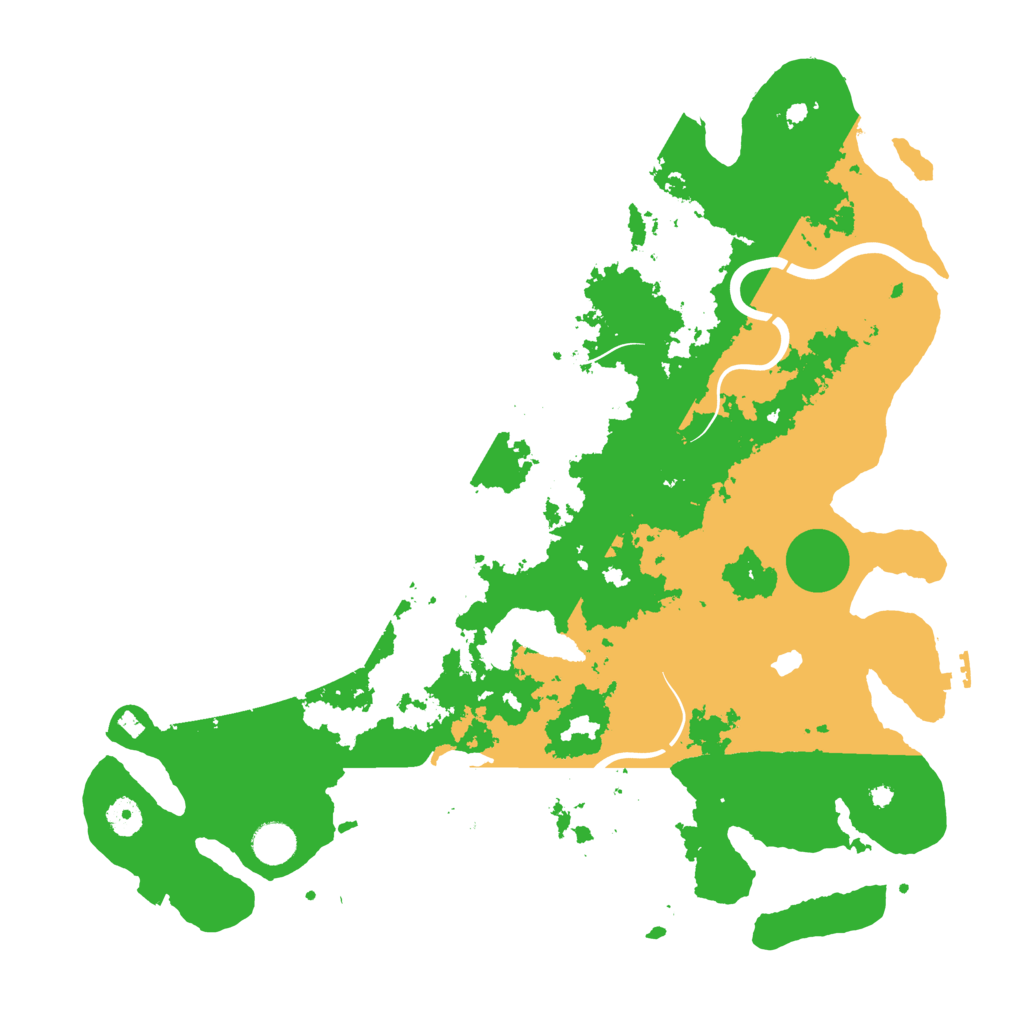 Biome Rust Map: Procedural Map, Size: 4250, Seed: 1641555199