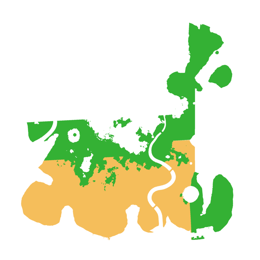 Biome Rust Map: Procedural Map, Size: 3000, Seed: 1705705222
