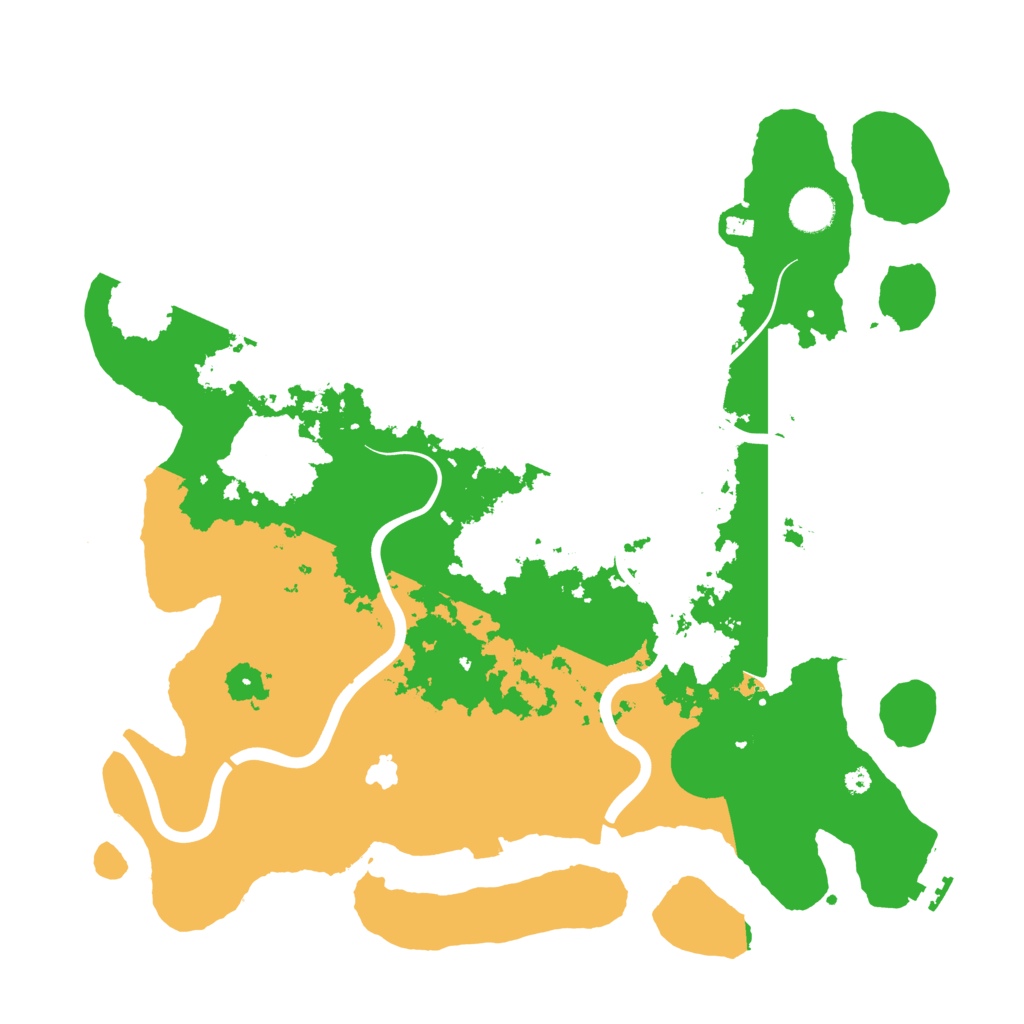 Biome Rust Map: Procedural Map, Size: 4000, Seed: 8161959