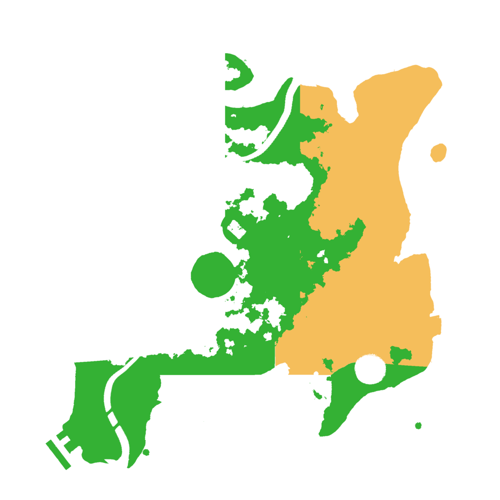 Biome Rust Map: Procedural Map, Size: 3000, Seed: 920174638