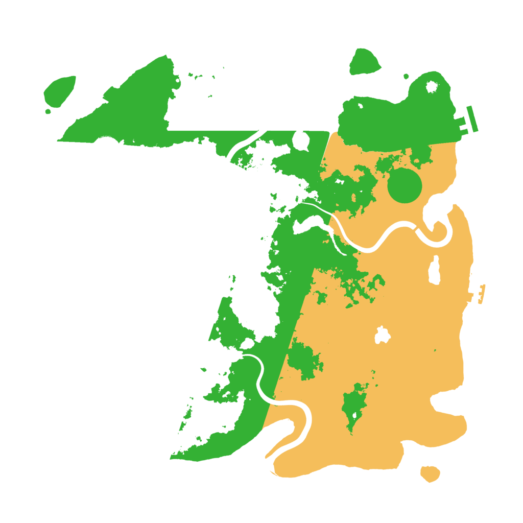 Biome Rust Map: Procedural Map, Size: 4000, Seed: 648349444
