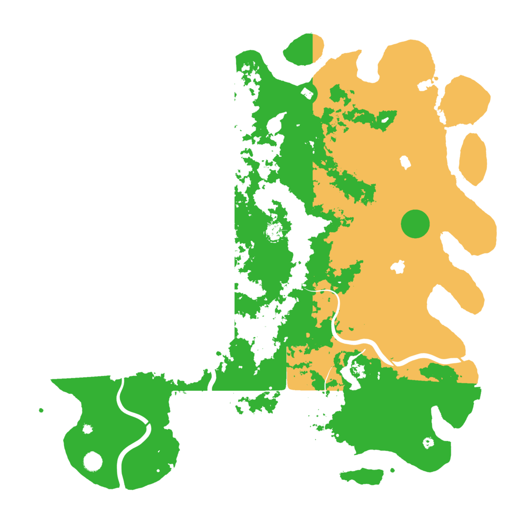 Biome Rust Map: Procedural Map, Size: 4800, Seed: 1113940068
