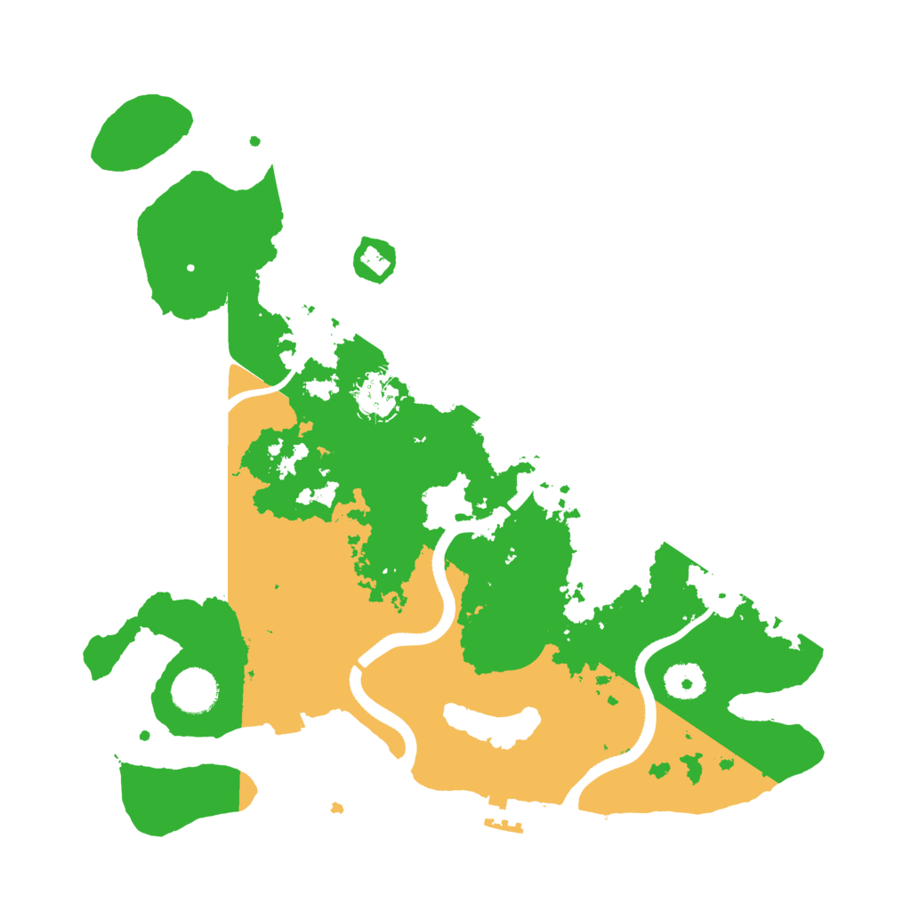Biome Rust Map: Procedural Map, Size: 3500, Seed: 1852238862